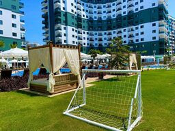 Furnished apartments 1+1 in a residential complex of a hotel type in Mahmutlar. 55m2 фото 8