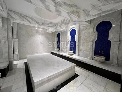 Furnished apartments 1+1 in a residential complex of a hotel type in Mahmutlar. 55m2 фото 12