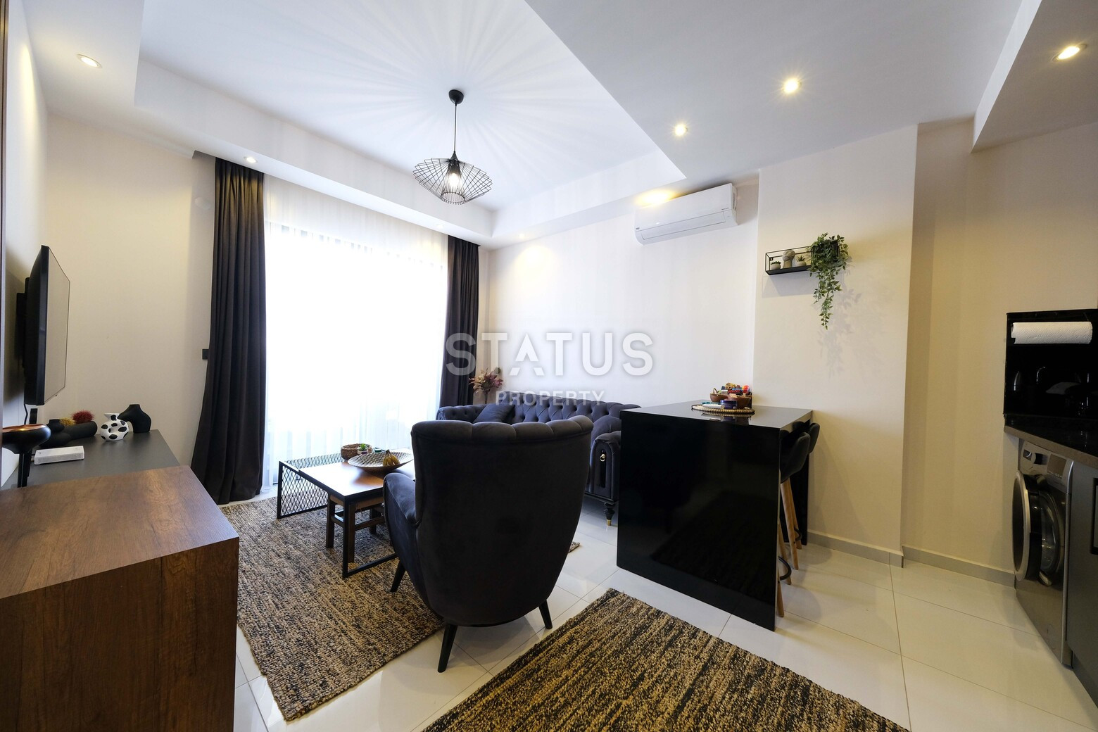 Furnished apartments 1+1 in a residential complex of a hotel type in Mahmutlar. 55m2 фото 17