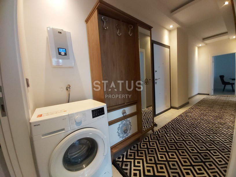 Three-room furnished apartment with a separate kitchen in a residential complex in Mahmutlar. 130m2 фото 26