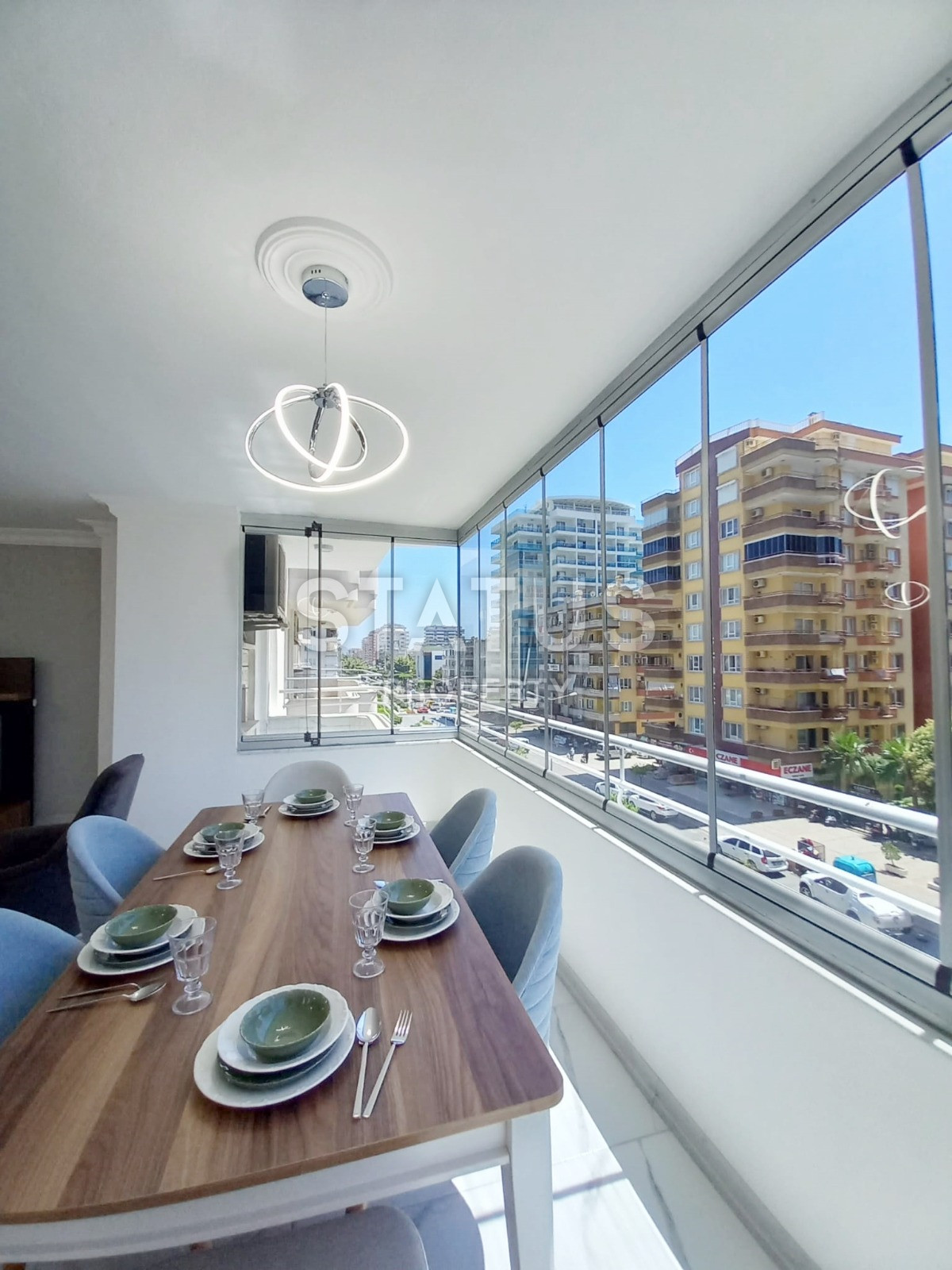 Апартаменты 4+1 в 200 метрах от моря по улице Барбаросса, р-н Махмутлар. 165м2. фото 14