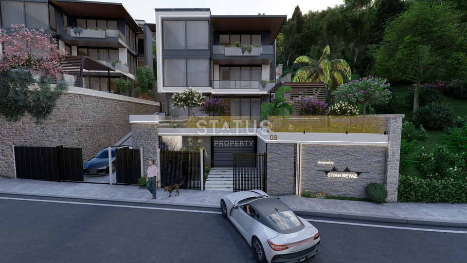 Виллы на этапе строительства в центре Алании, Бекташ. фото 3