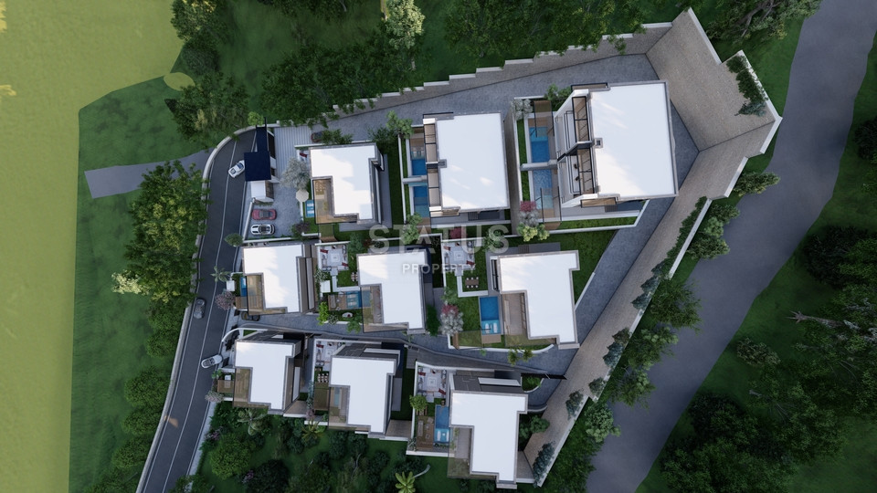 Виллы на этапе строительства в центре Алании, Бекташ. фото 4