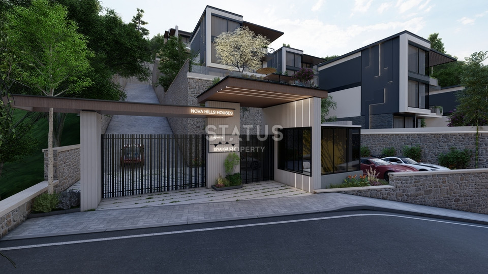 Виллы на этапе строительства в центре Алании, Бекташ. фото 9