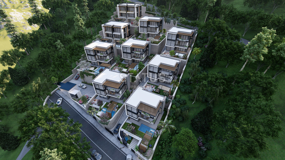 Виллы на этапе строительства в центре Алании, Бекташ. фото 10