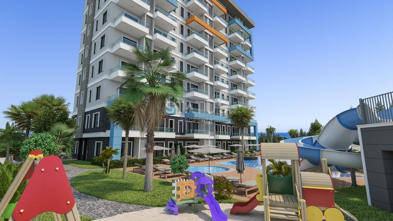 Квартира 1+1 с видом на море в Авсалларе, 47 м2 фото 2