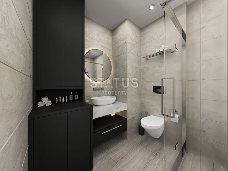 Новый проект долевого строительства в Авсалларе, квартиры с видом на море. 54м2 – 100м2 фото 6