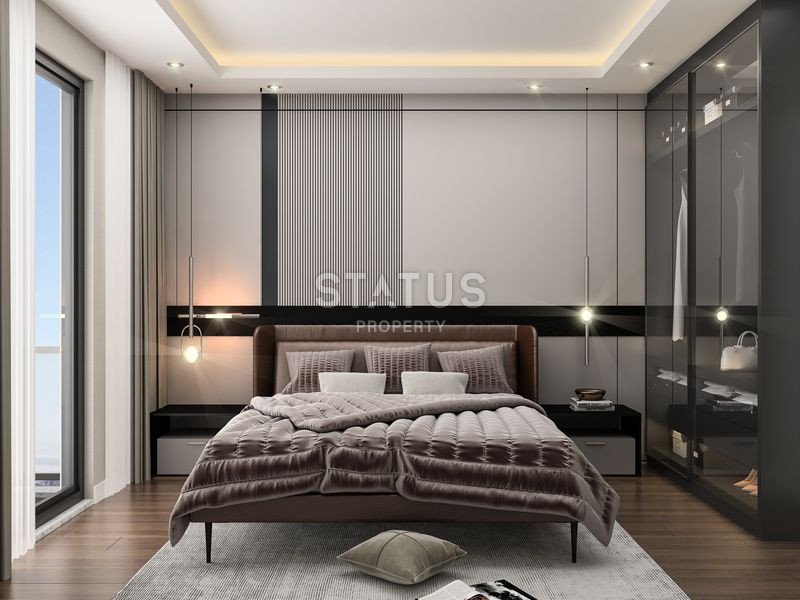 Новый проект долевого строительства в Авсалларе, квартиры с видом на море. 54м2 – 100м2 фото 8