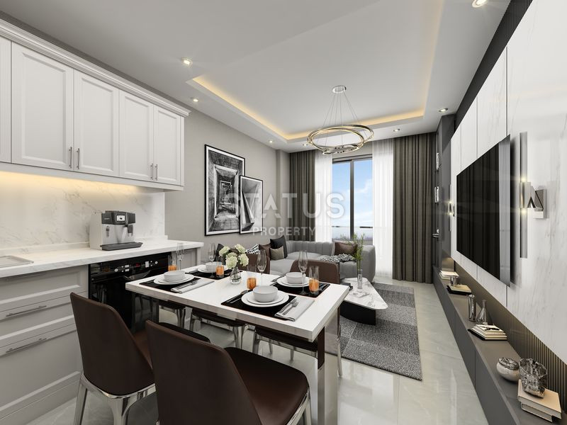 Новый проект долевого строительства в Авсалларе, квартиры с видом на море. 54м2 – 100м2 фото 9