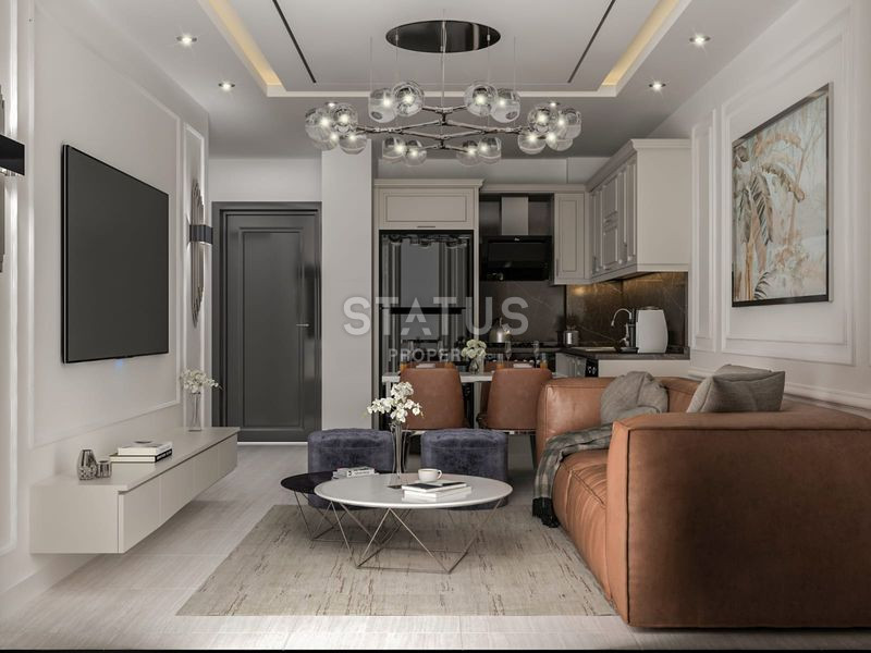 Новый проект долевого строительства в Авсалларе, квартиры с видом на море. 54м2 – 100м2 фото 11