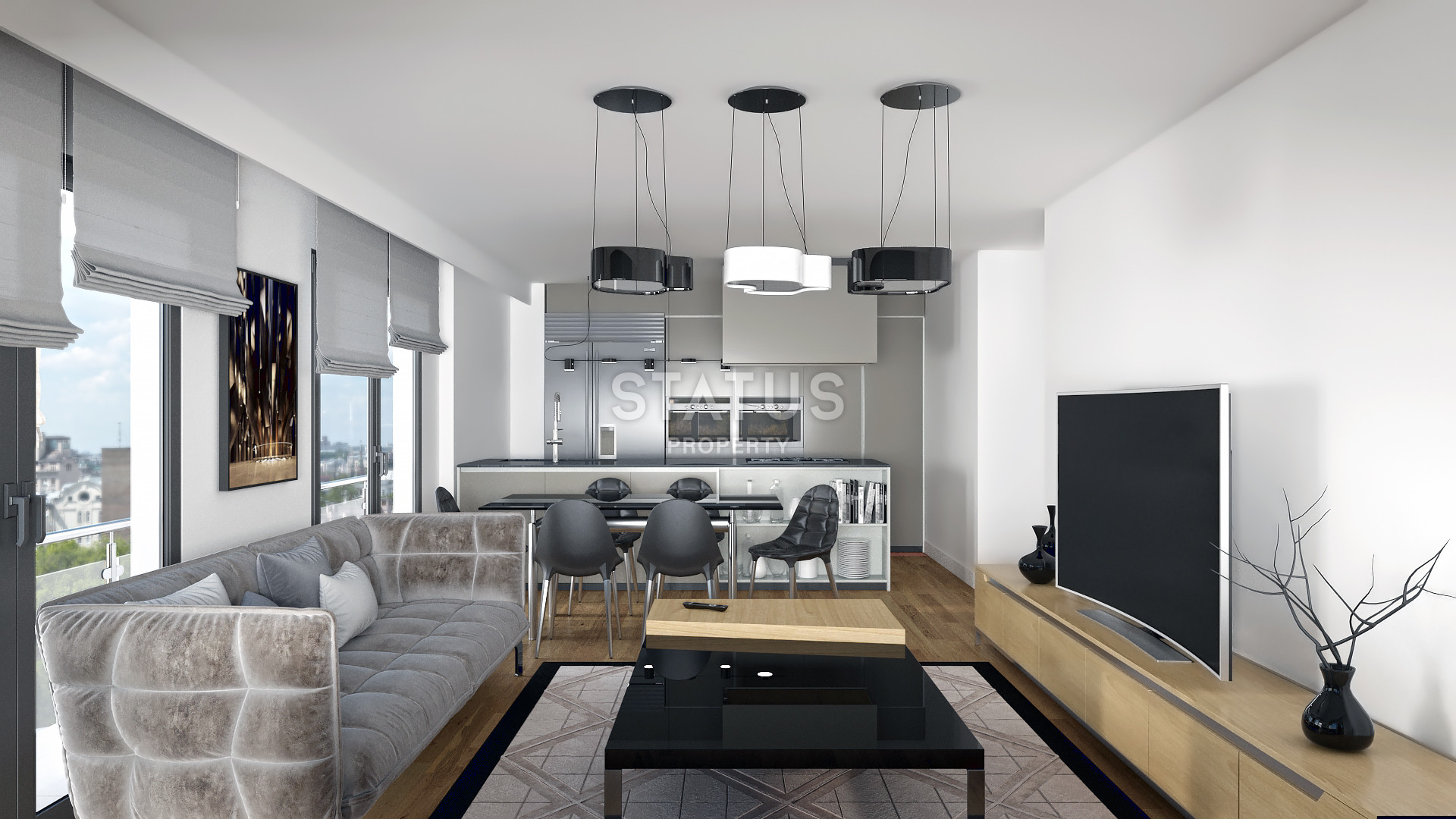 Просторные Апартаменты В Стамбуле, Район Кючюкчекмедже фото 5