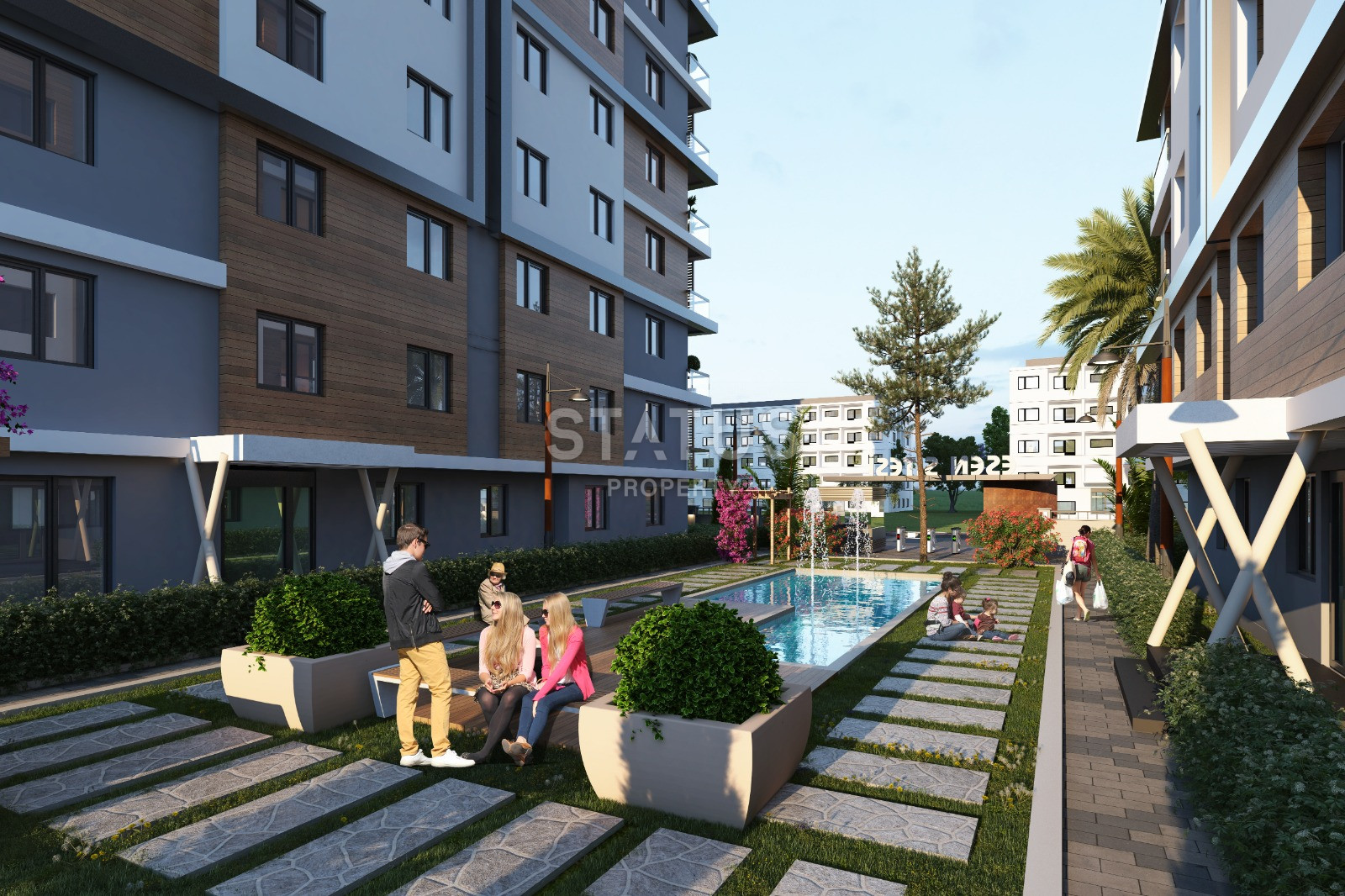 Продажа Квартир В Большом Жилом Комплексе, Расположенном У Озера В Стамбуле, Кючюкчекмедже фото 6