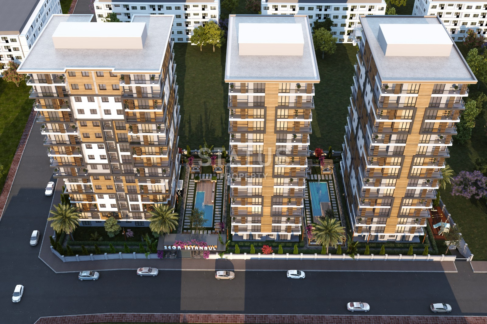 Продажа Квартир В Большом Жилом Комплексе, Расположенном У Озера В Стамбуле, Кючюкчекмедже фото 9