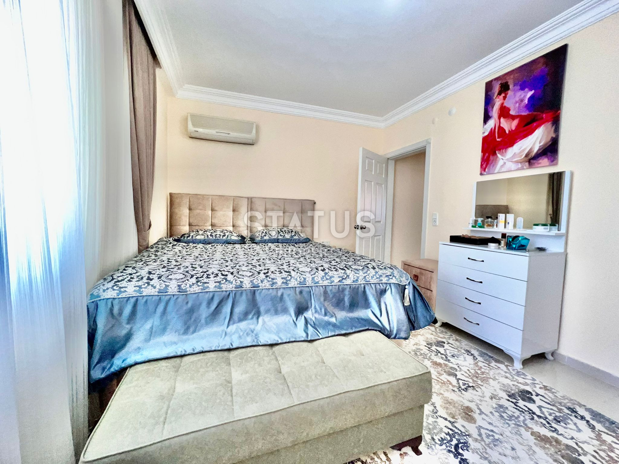 Трехкомнатная квартира в Махмутларе всего в 100 м от моря, 125 м2 фото 4