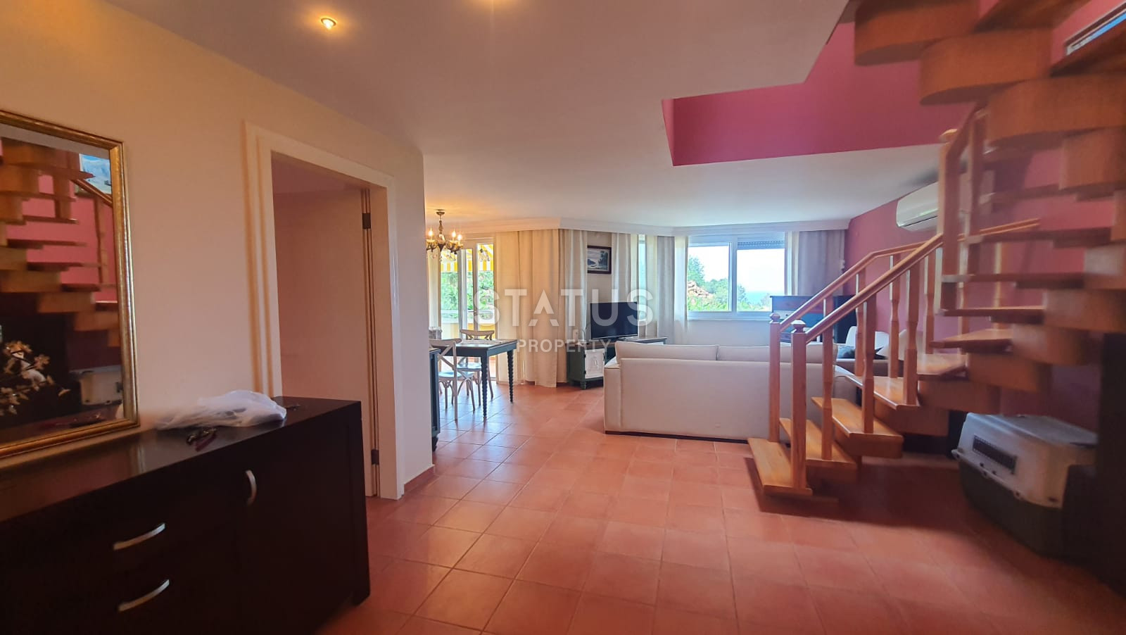 Apartment 3+1 in Kargicak area with sea view, 200 m2 фото 13