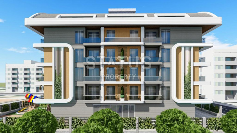 Новый строящийся комплекс в центре Алании, 45-115 м2 фото 1