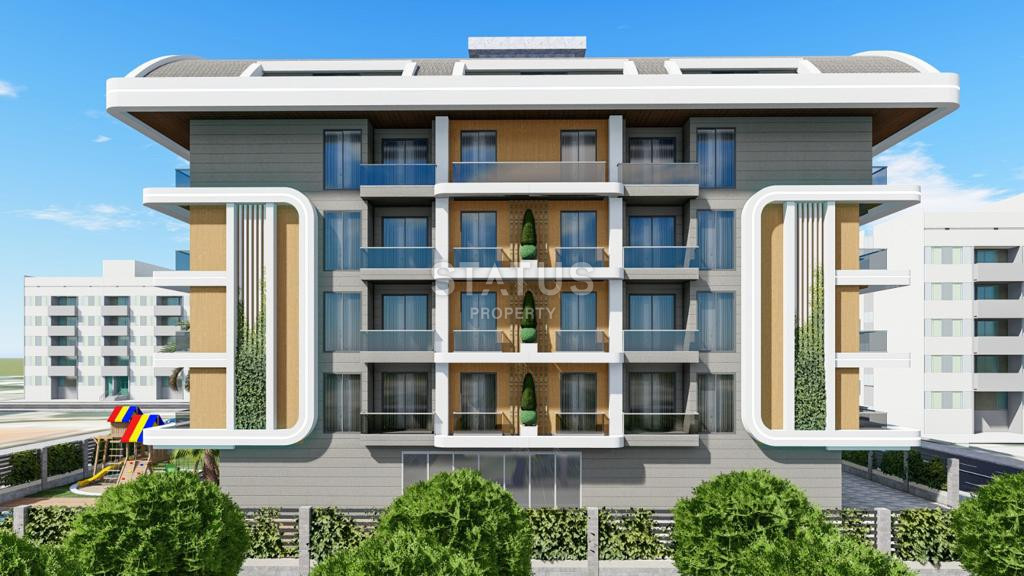 Новый строящийся комплекс в центре Алании, 45-115 м2 фото 1