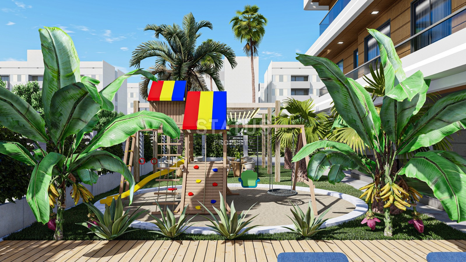 Новый строящийся комплекс в центре Алании, 45-115 м2 фото 18