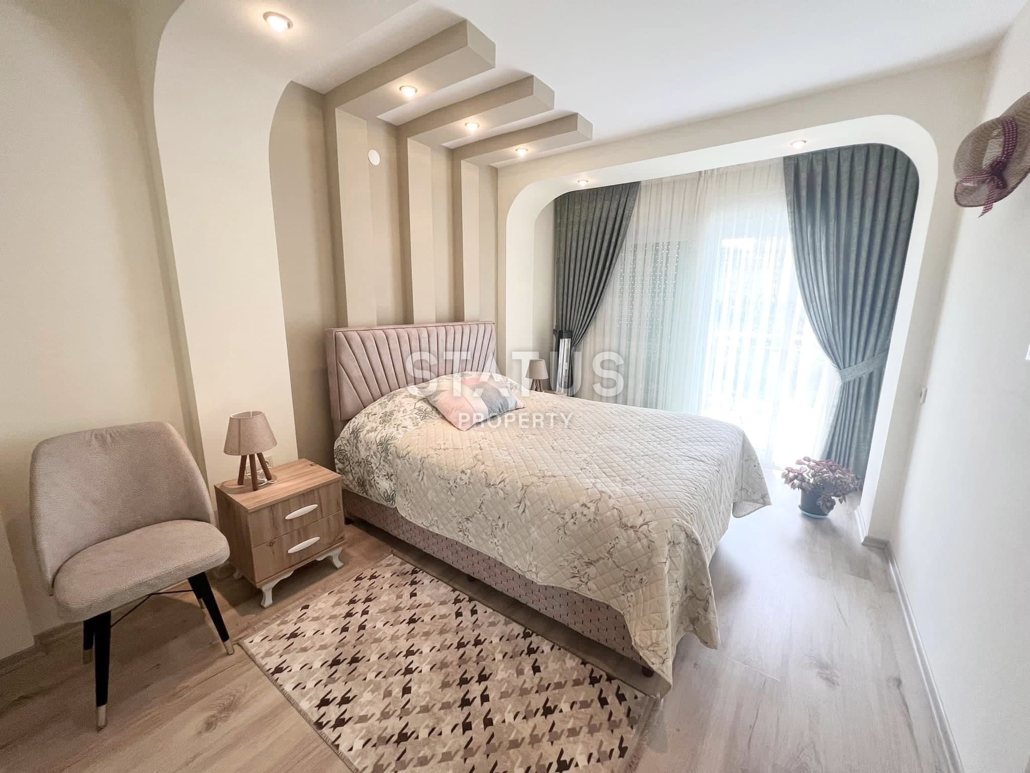 Меблированная квартира в 150 метрах от средиземного моря в Районе Кестель. 75 м2 фото 6