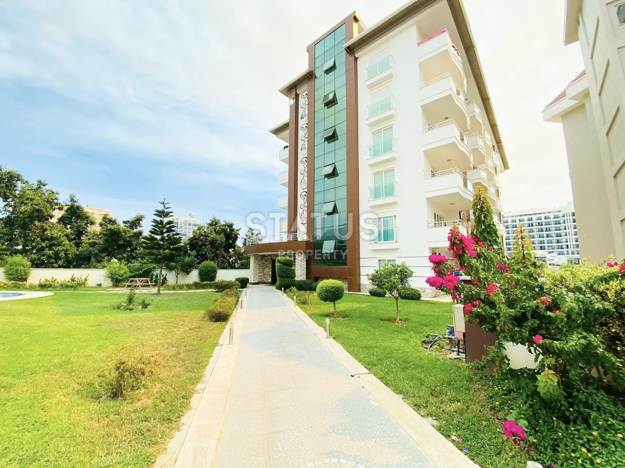 Меблированная квартира в 150 метрах от средиземного моря в Районе Кестель. 75 м2 фото 20