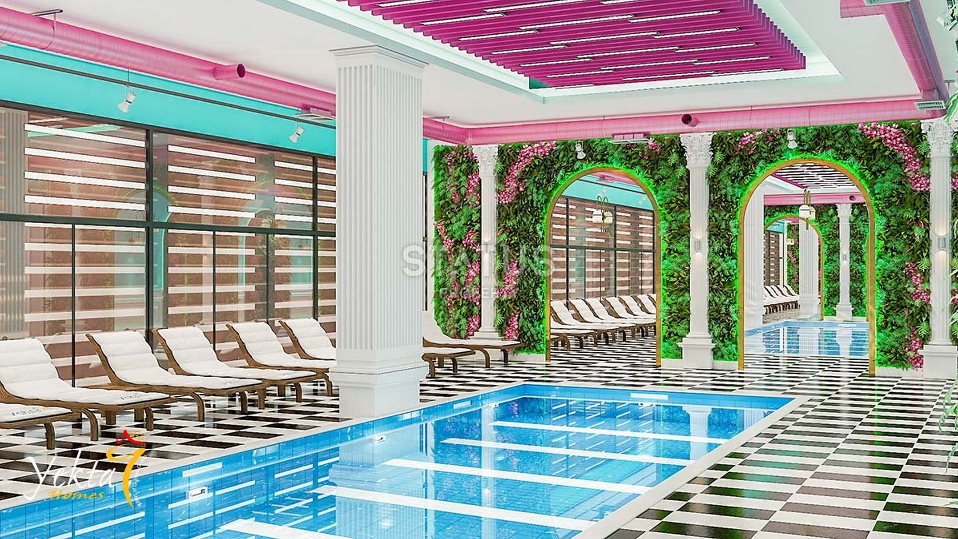 Апартаменты премиум класса в Махмутларе. 180м2. фото 16