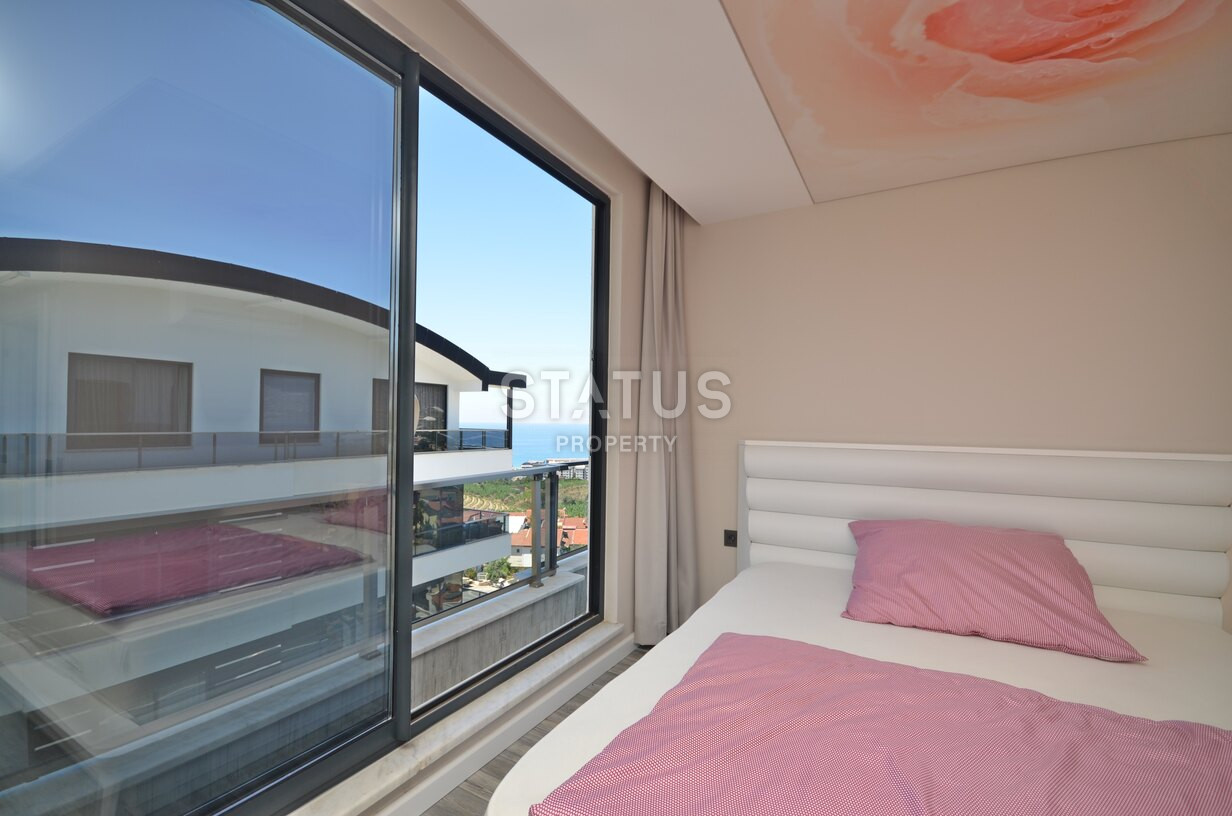 Шикарный пентхаус с видом на море в районе Каргыджак. 217м2. фото 19