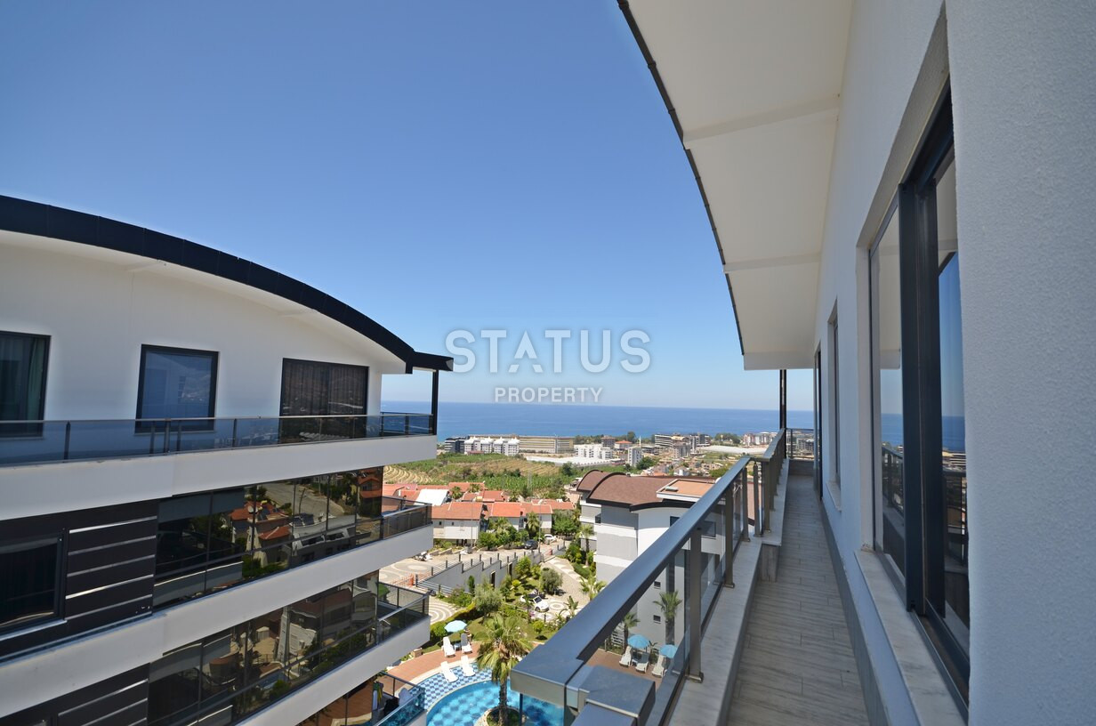 Шикарный пентхаус с видом на море в районе Каргыджак. 217м2. фото 20