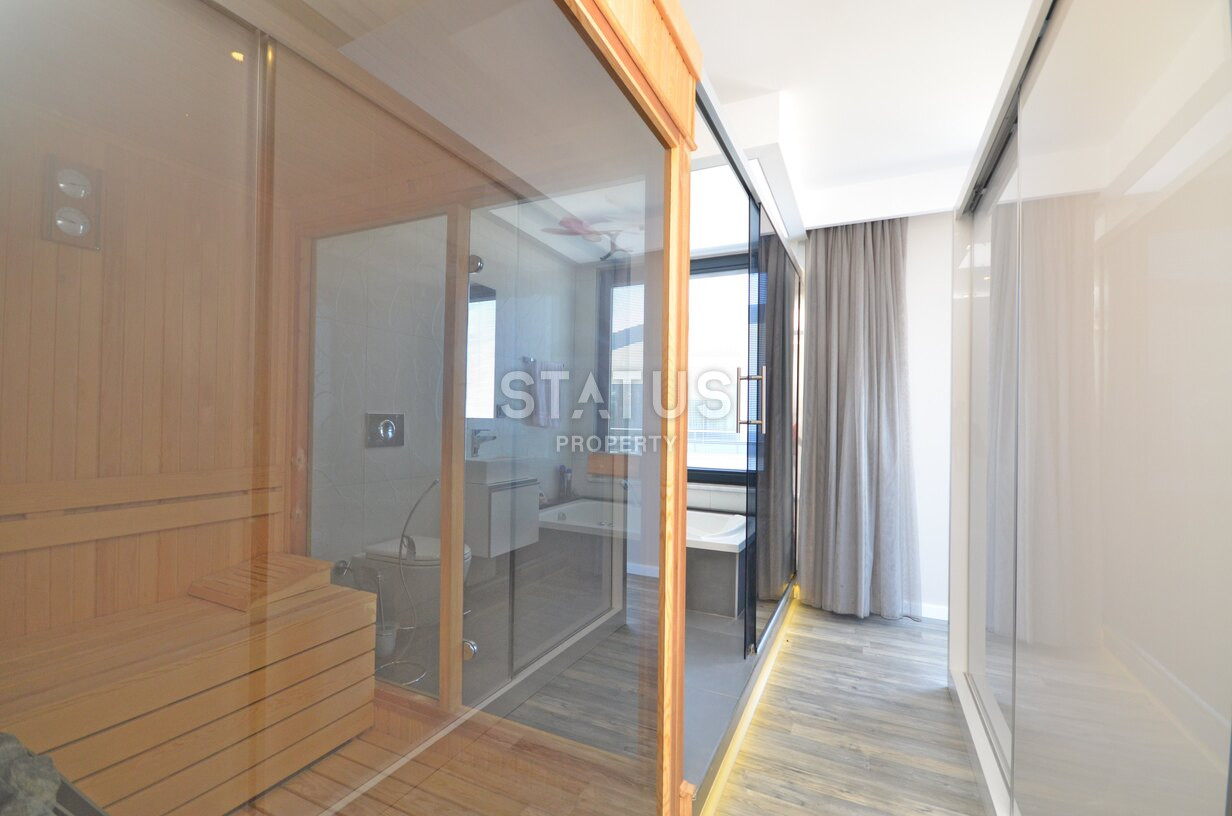 Шикарный пентхаус с видом на море в районе Каргыджак. 217м2. фото 24