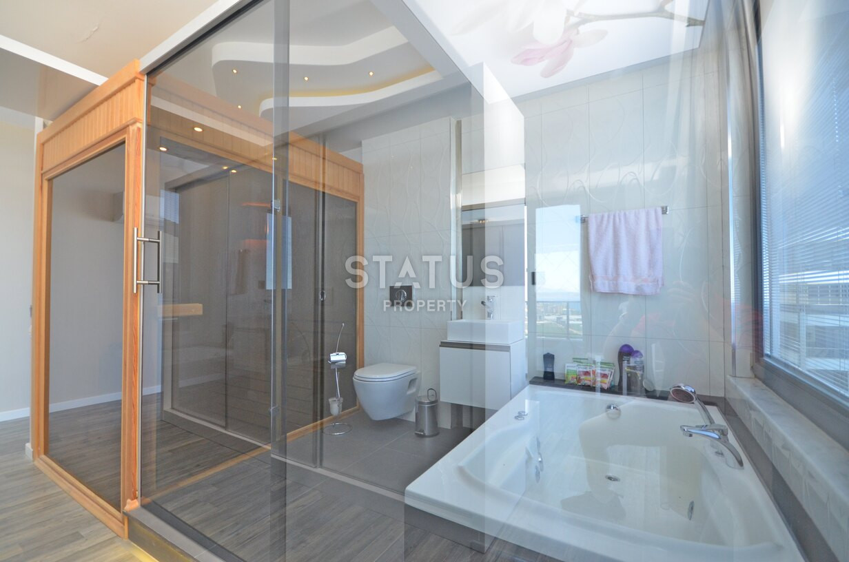 Шикарный пентхаус с видом на море в районе Каргыджак. 217м2. фото 25