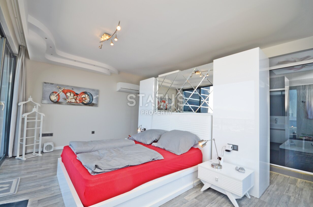 Шикарный пентхаус с видом на море в районе Каргыджак. 217м2. фото 30