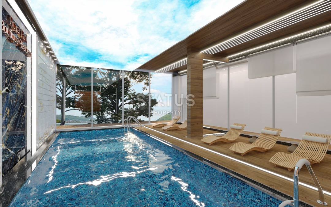 Apartments 2+1 in the luxury complex Kargicak. фото 17