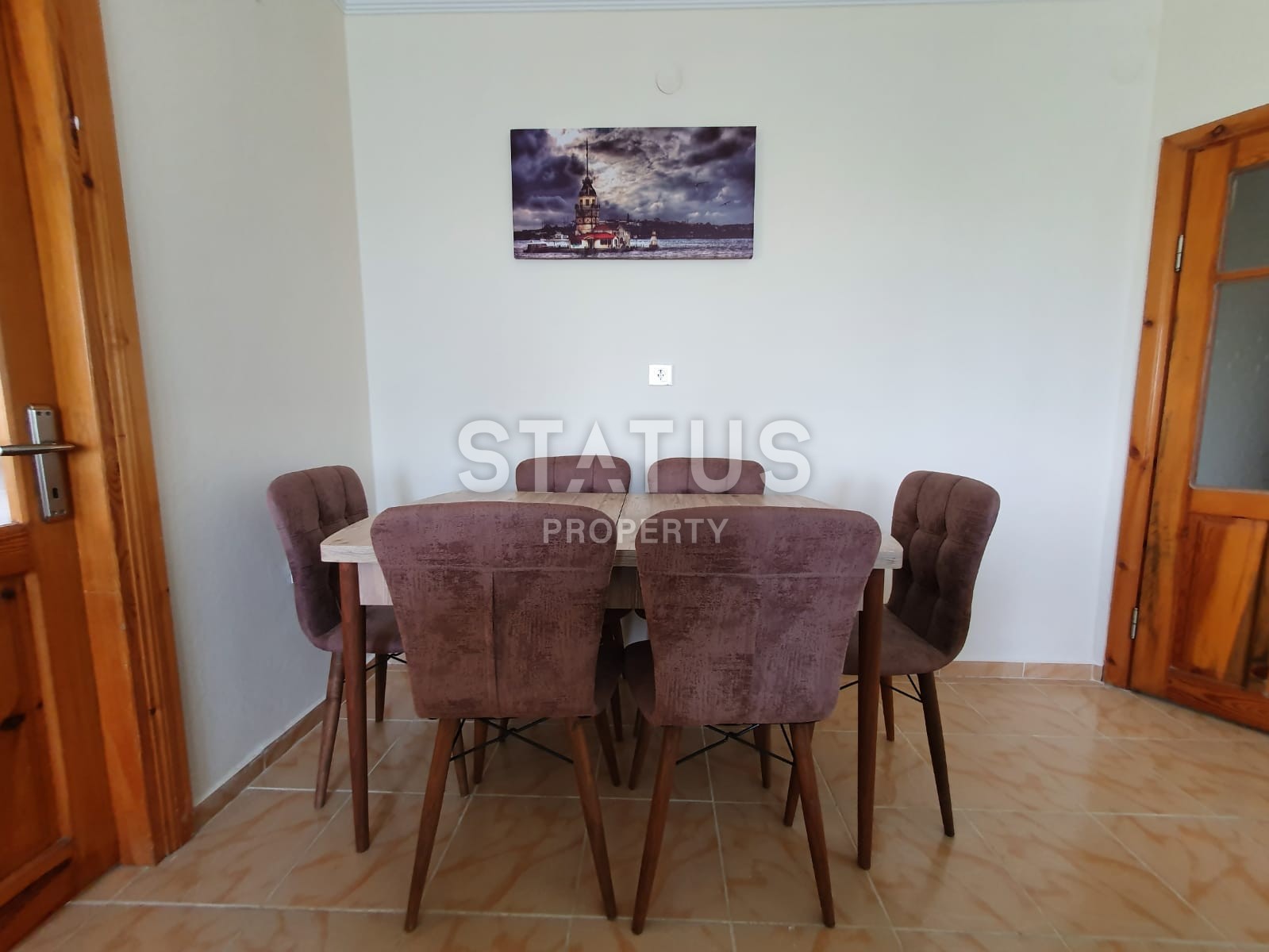 Недорогая трёхкомнатная квартира в комплексе с бассейном, Махмутлар. 120 кв. м. фото 8