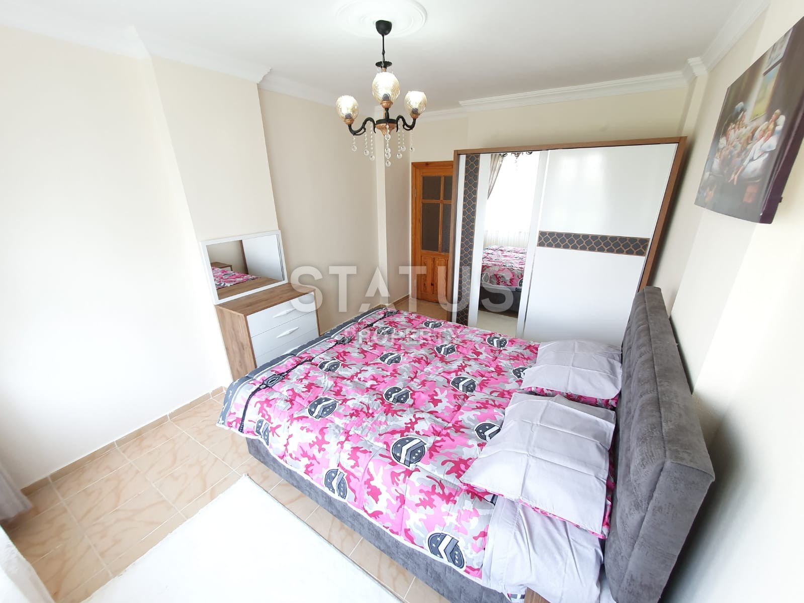 Недорогая трёхкомнатная квартира в комплексе с бассейном, Махмутлар. 120 кв. м. фото 12