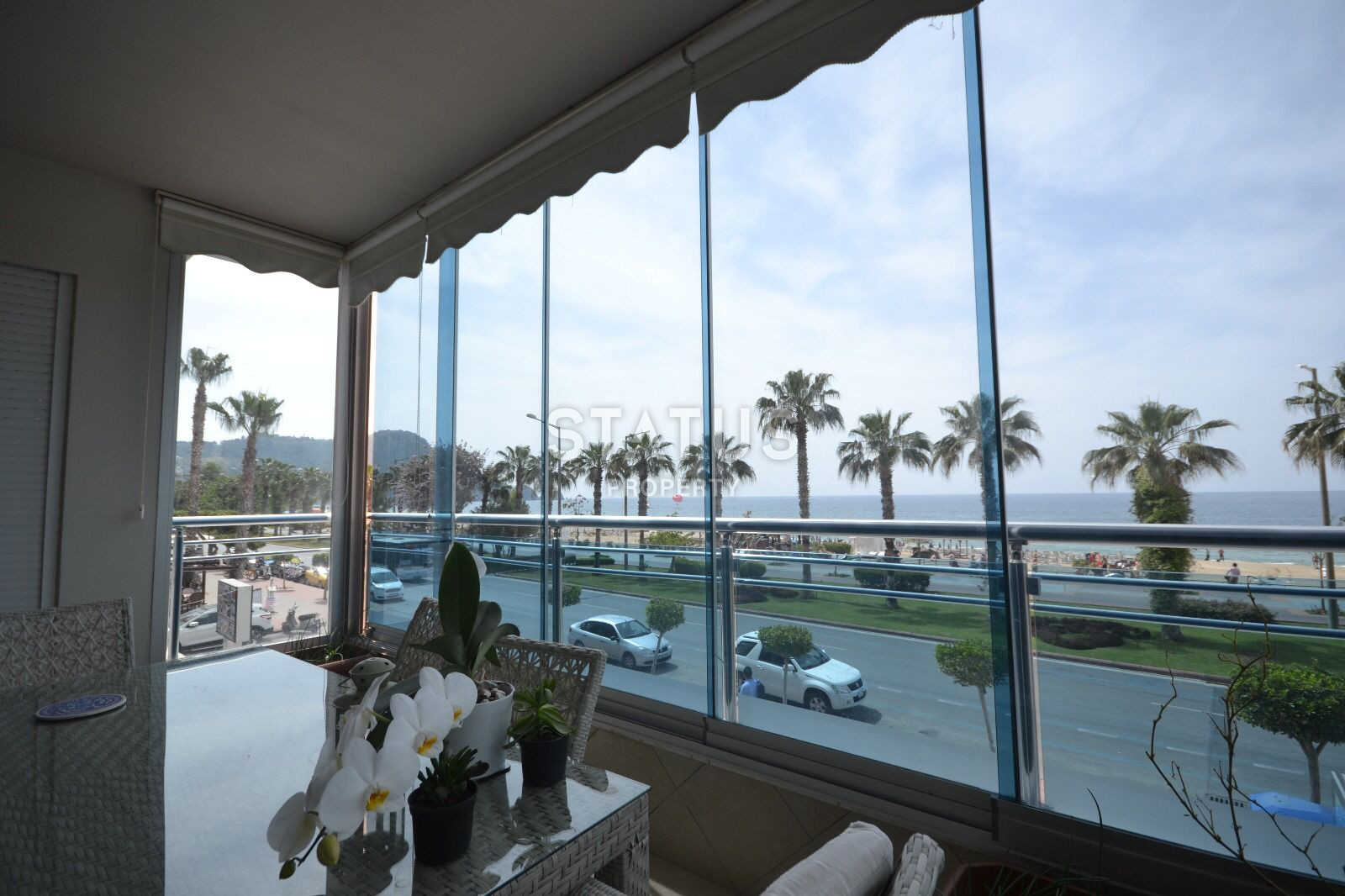 Четырёхкомнатная меблированная квартира в первой береговой линии на пляже Клеопатра, 125м2 фото 10