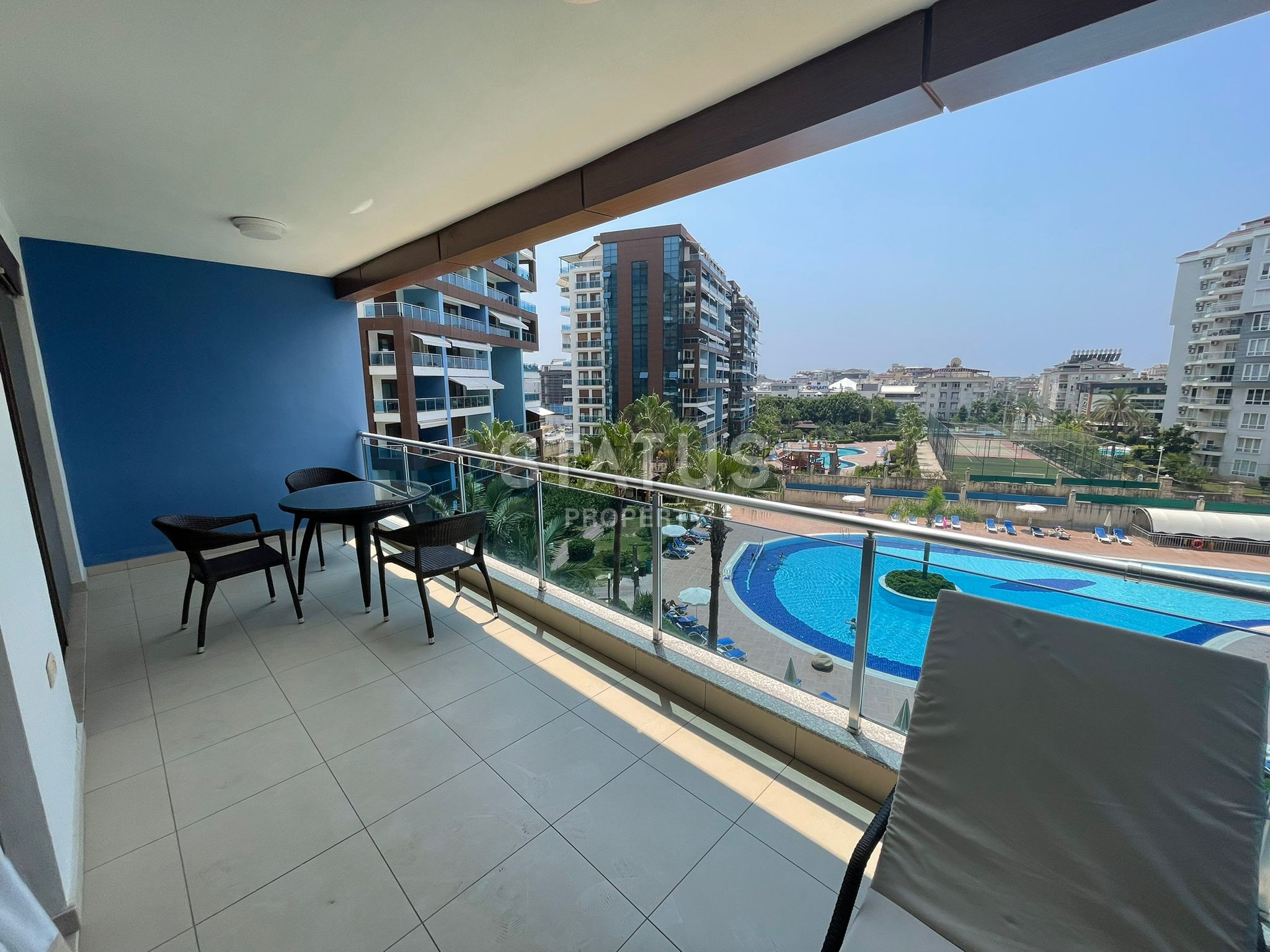 Двухкомнатные апартаменты под ключ в комплексе отельного типа в Джикджилли.  60м2 фото 3