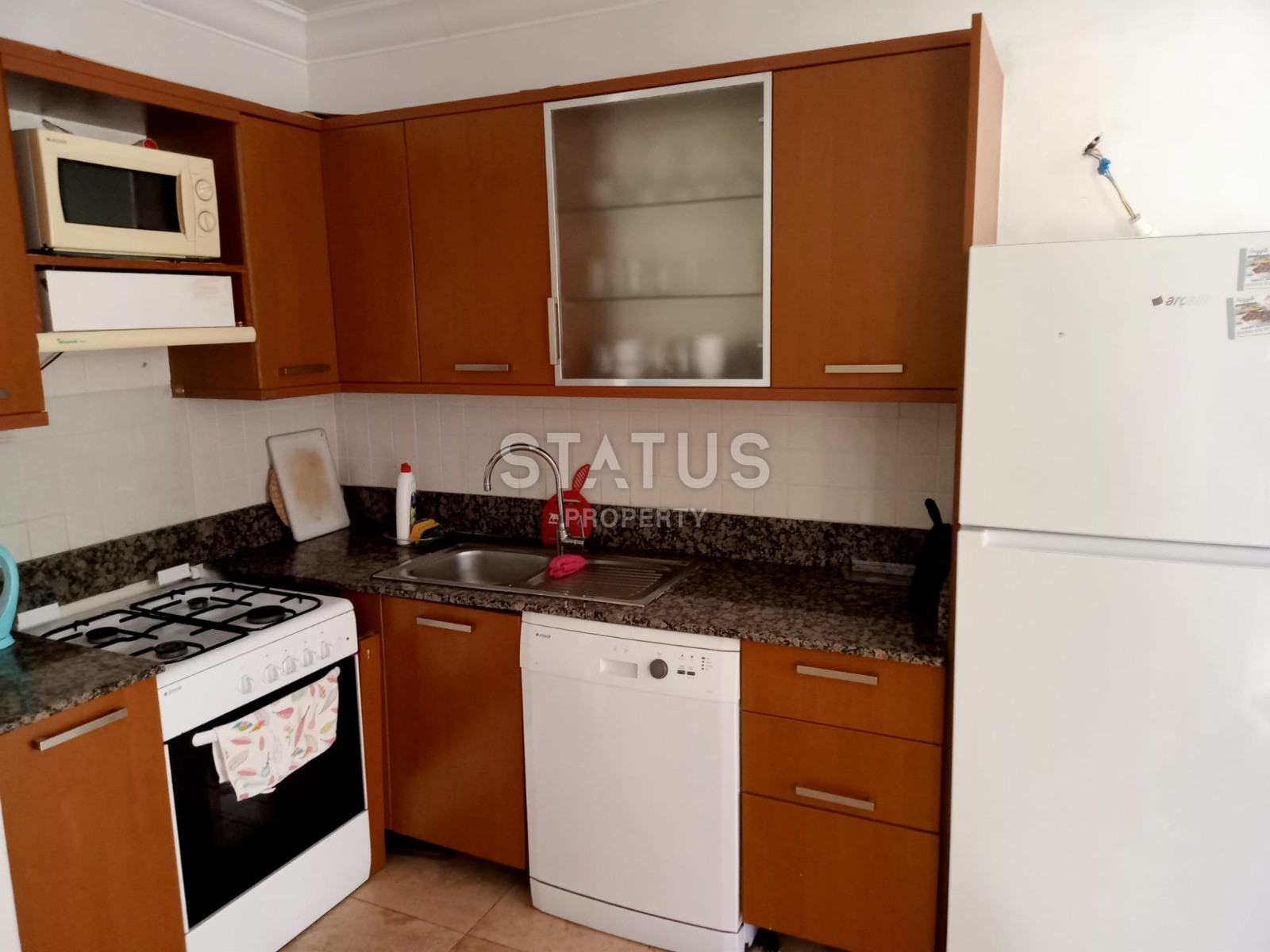 Spacious two-room apartment 1+1 in a residential complex with full infrastructure in Cikcilli. 80m2 фото 5