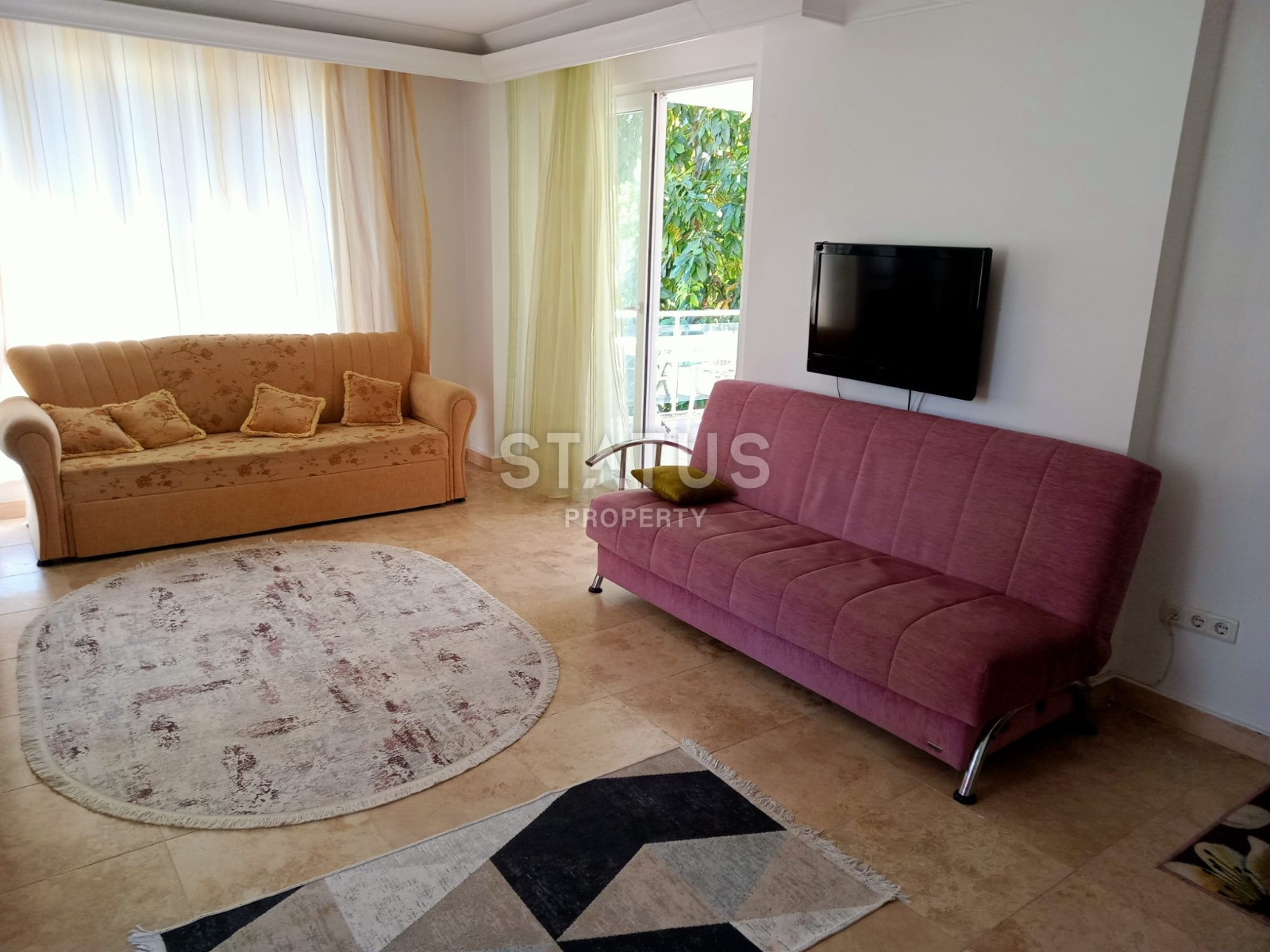 Spacious two-room apartment 1+1 in a residential complex with full infrastructure in Cikcilli. 80m2 фото 18