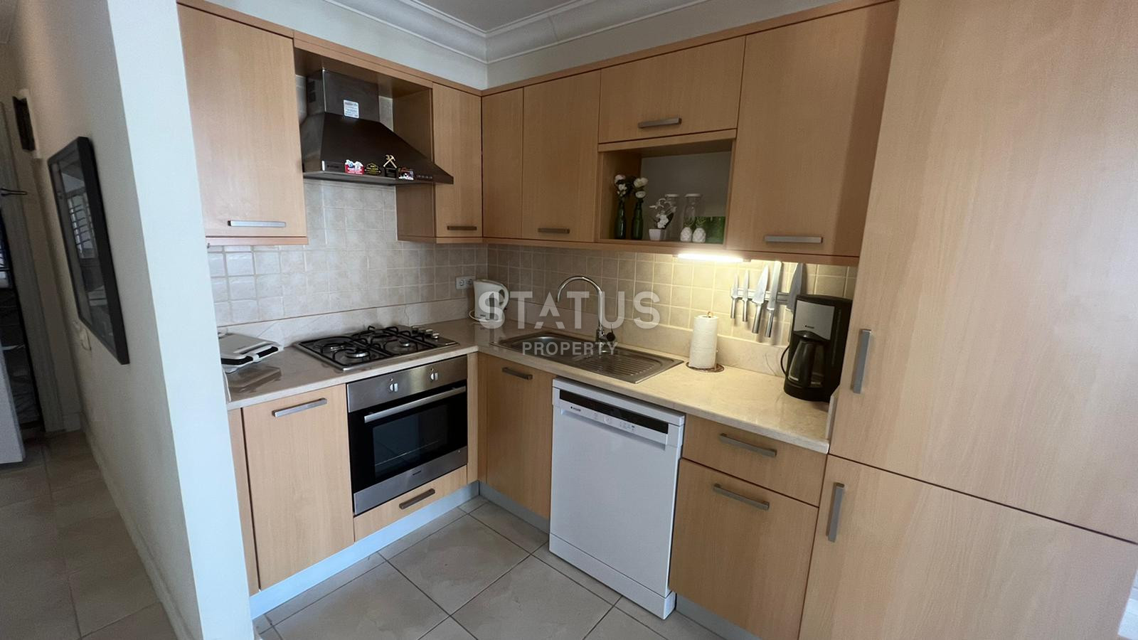 Very spacious one-bedroom apartment 1+1 in a residential complex with full infrastructure in Cikcilli. 85m2 фото 5