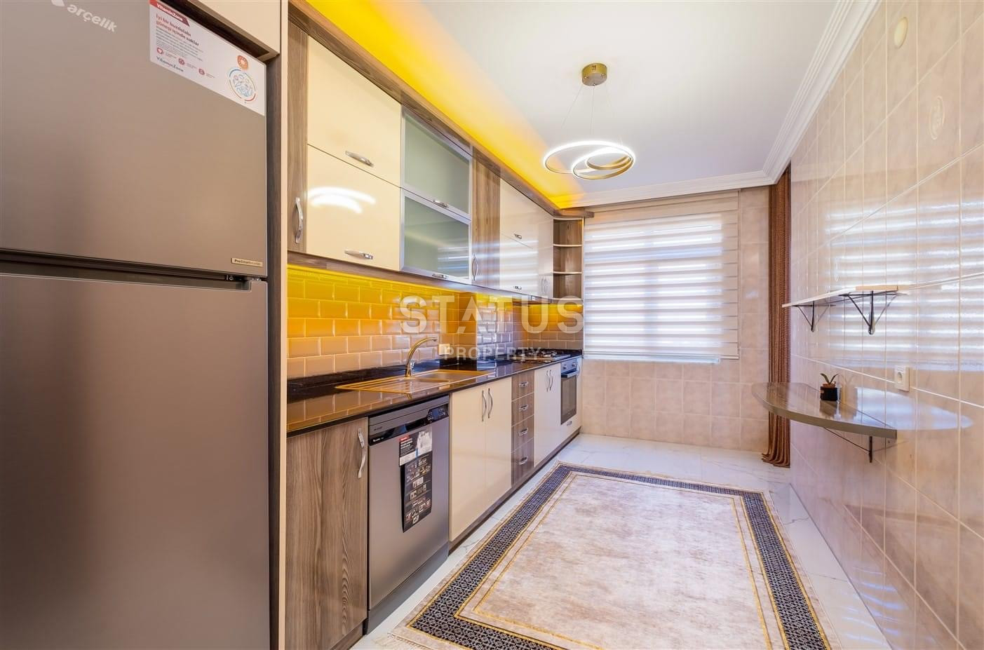 Stylish spacious apartment 3+1 with a separate kitchen, 400m from Keykubat beach. 155m2 фото 8