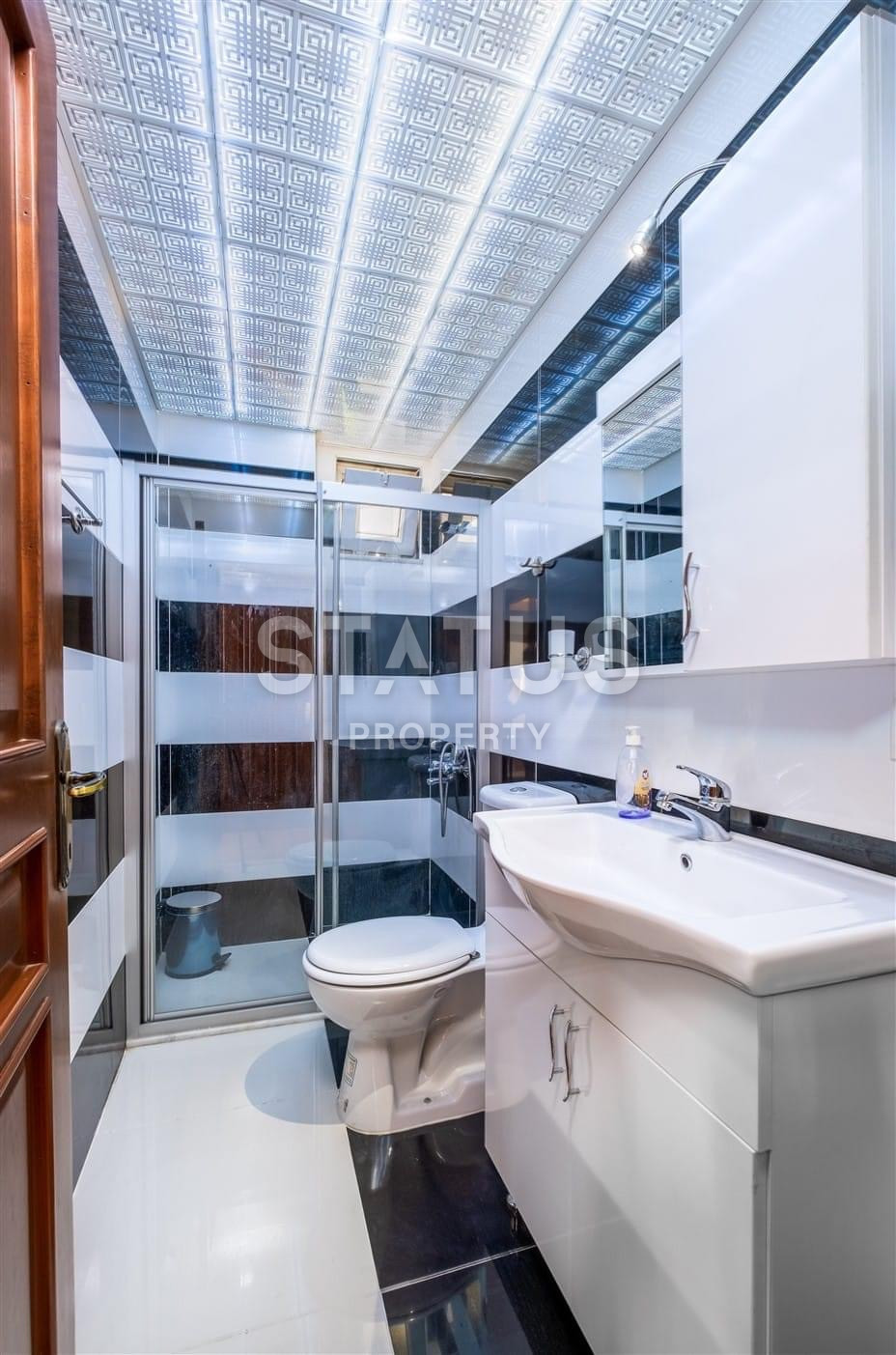 Stylish spacious apartment 3+1 with a separate kitchen, 400m from Keykubat beach. 155m2 фото 9