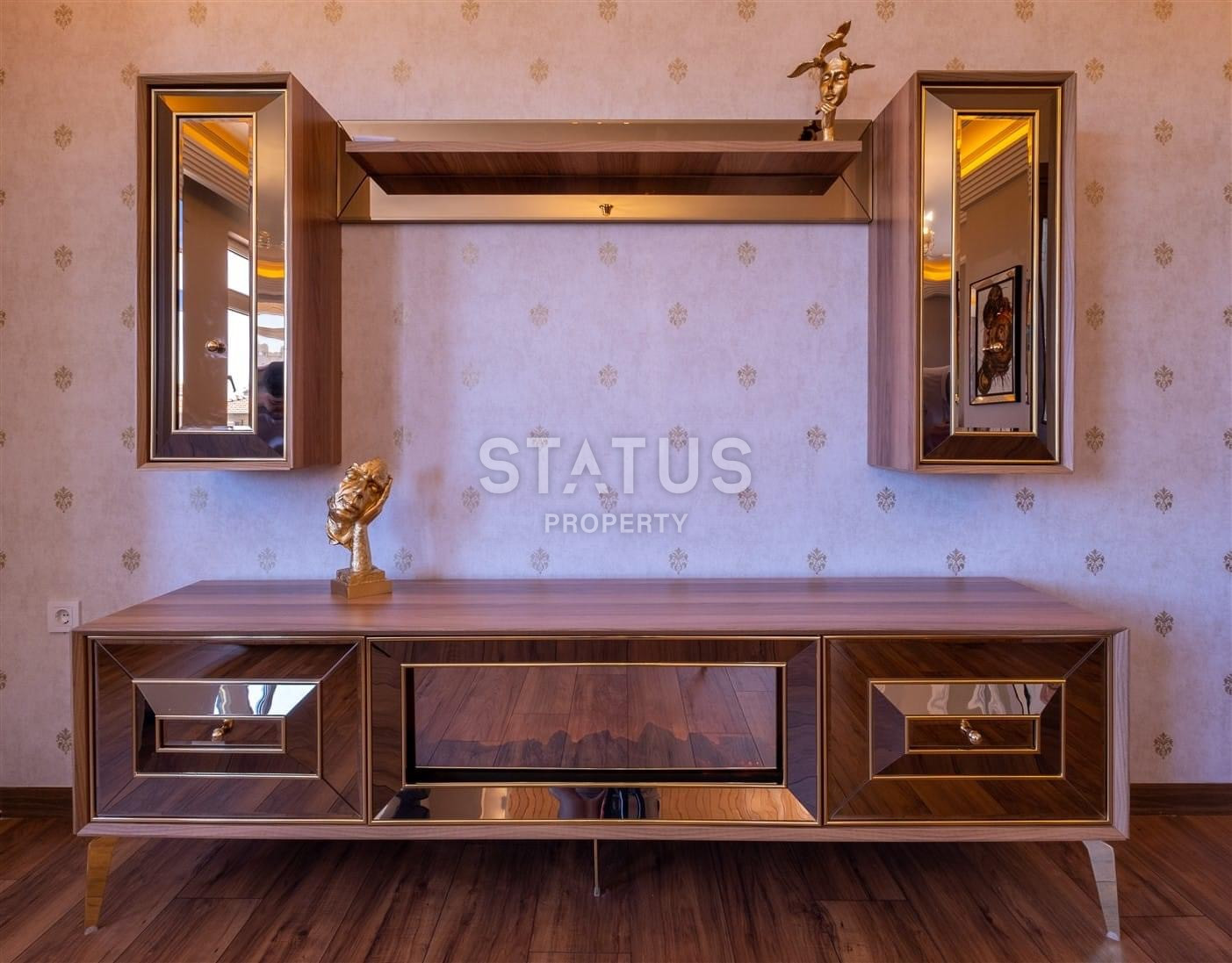 Stylish spacious apartment 3+1 with a separate kitchen, 400m from Keykubat beach. 155m2 фото 10