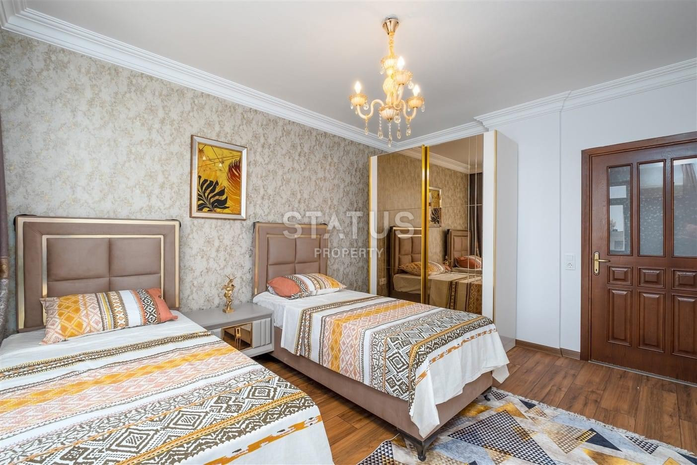 Stylish spacious apartment 3+1 with a separate kitchen, 400m from Keykubat beach. 155m2 фото 11