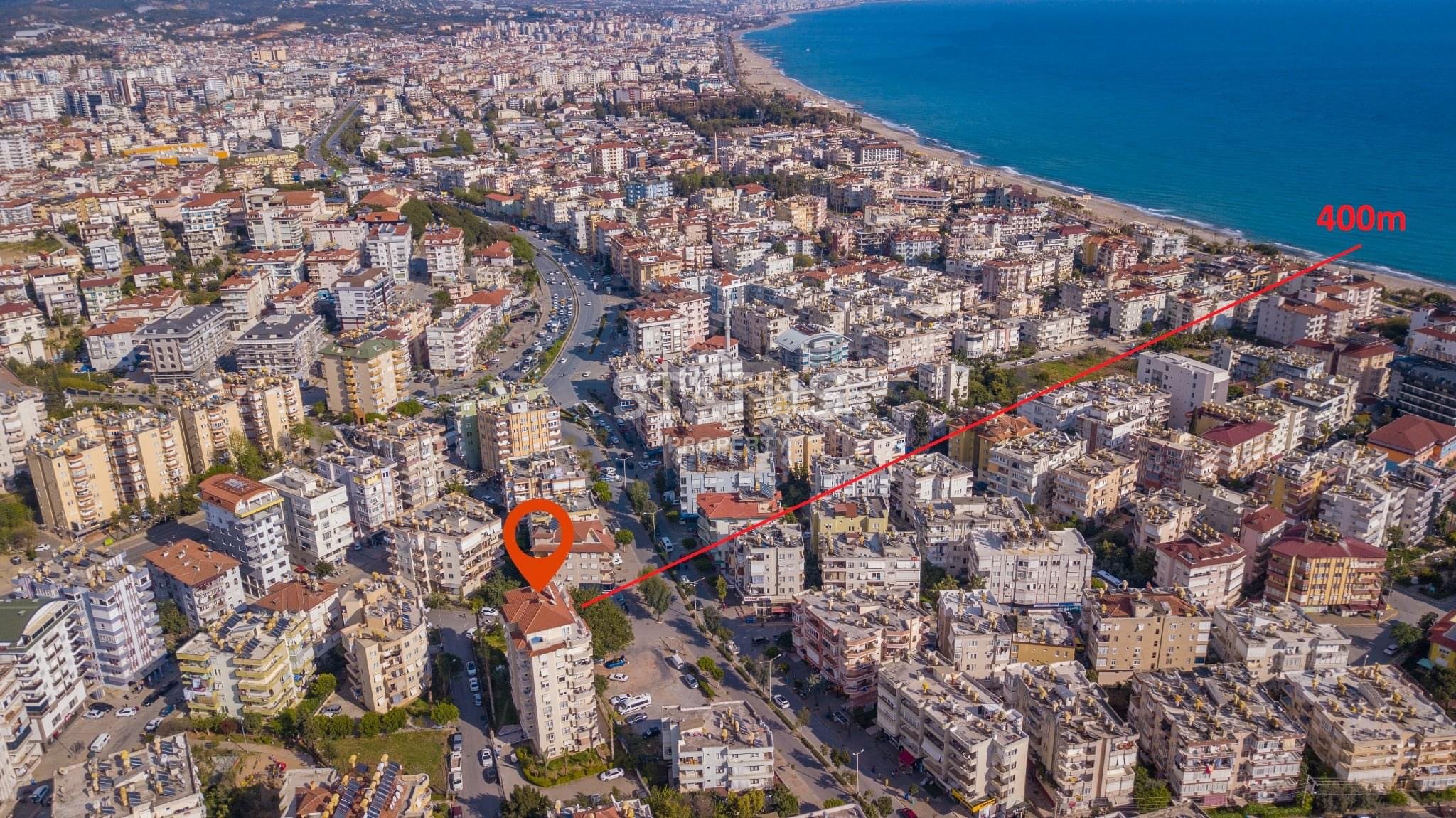 Stylish spacious apartment 3+1 with a separate kitchen, 400m from Keykubat beach. 155m2 фото 50