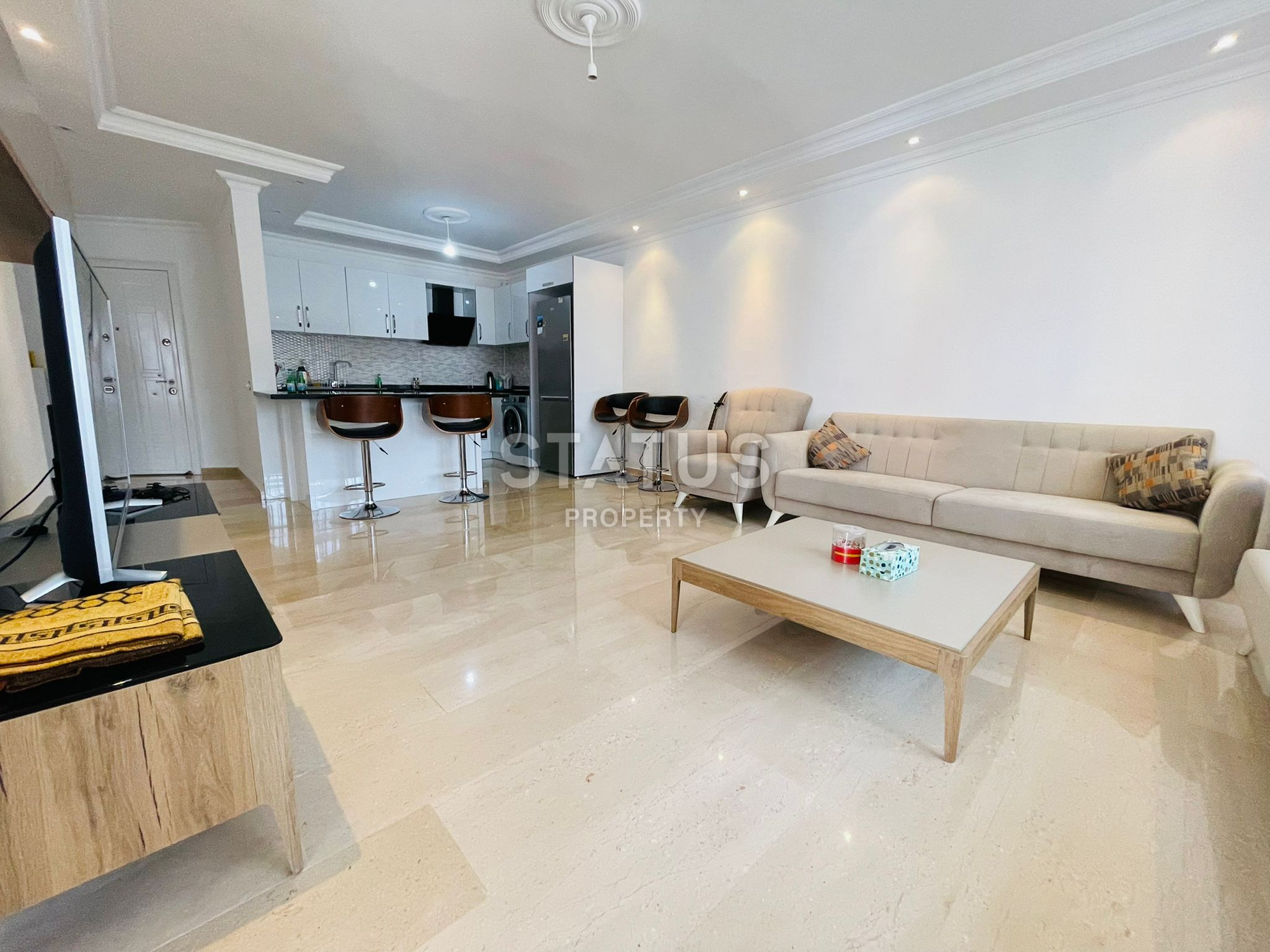 Просторные апартаменты 2+1 в центре района Тосмур, 110 м2 фото 3