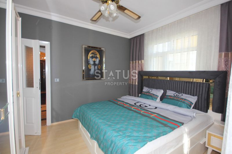 Трёхкомнатная меблированная квартира в 600м от моря в Махмутларе. 100м2 фото 18