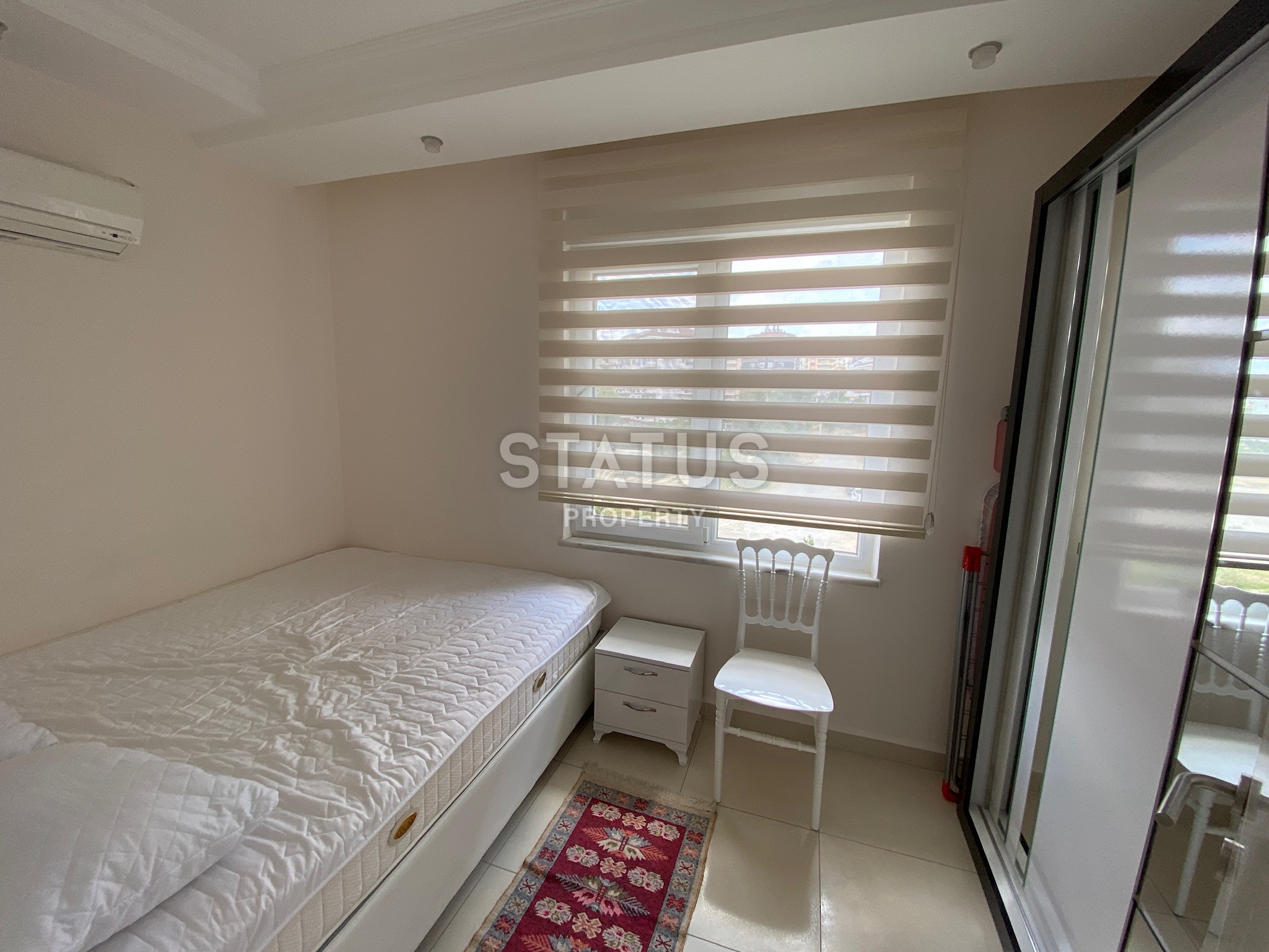 Трёхкомнатная меблированная квартира в известном ЖК в Авсалларе. 70м2 фото 14