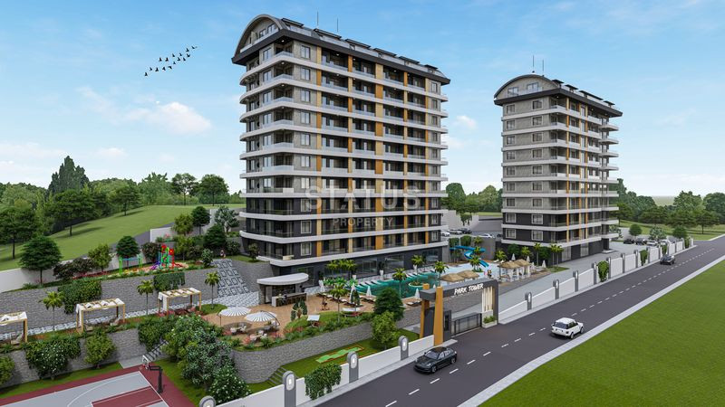 Дуплекс 2+1 в комплексе с отельной инфраструктурой в Авсалларе. фото 1