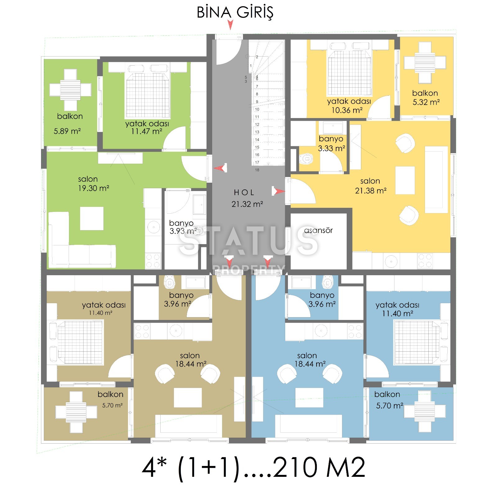 Новый инвестиционный проект через дорогу от пляжа Клеопатры! фото 6