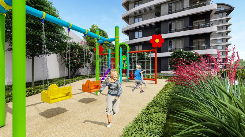 Дуплекс 2+1 в комплексе с отельной инфраструктурой в Авсалларе. фото 4