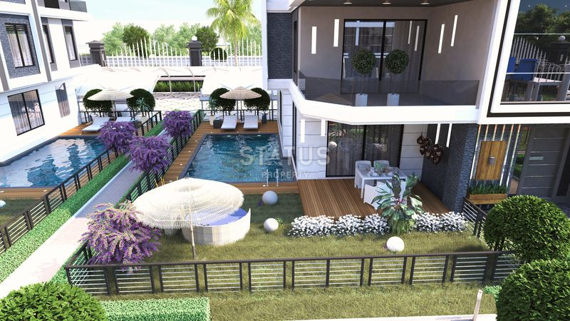 Four-room apartment in a residential complex with a rich infrastructure in the upper OBE. 140m2 фото 8